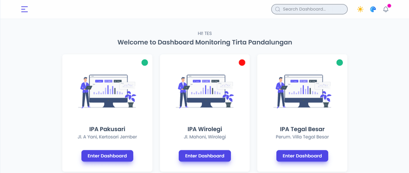 ๐ฐ Realtime Water Monitoring โ Tirta Pandalungan Jember